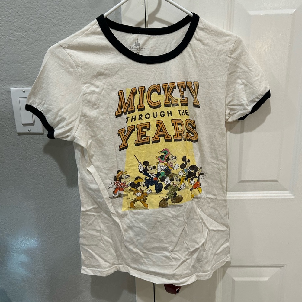 Disney mickey through the years women’s tshirt